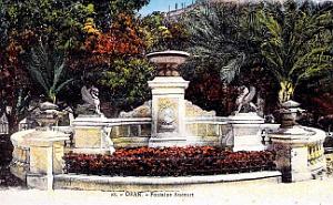 Oran - Place de la Republique - Fontaine Aucourt